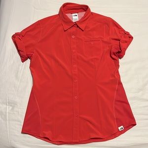 The North Face hiking shirt medium